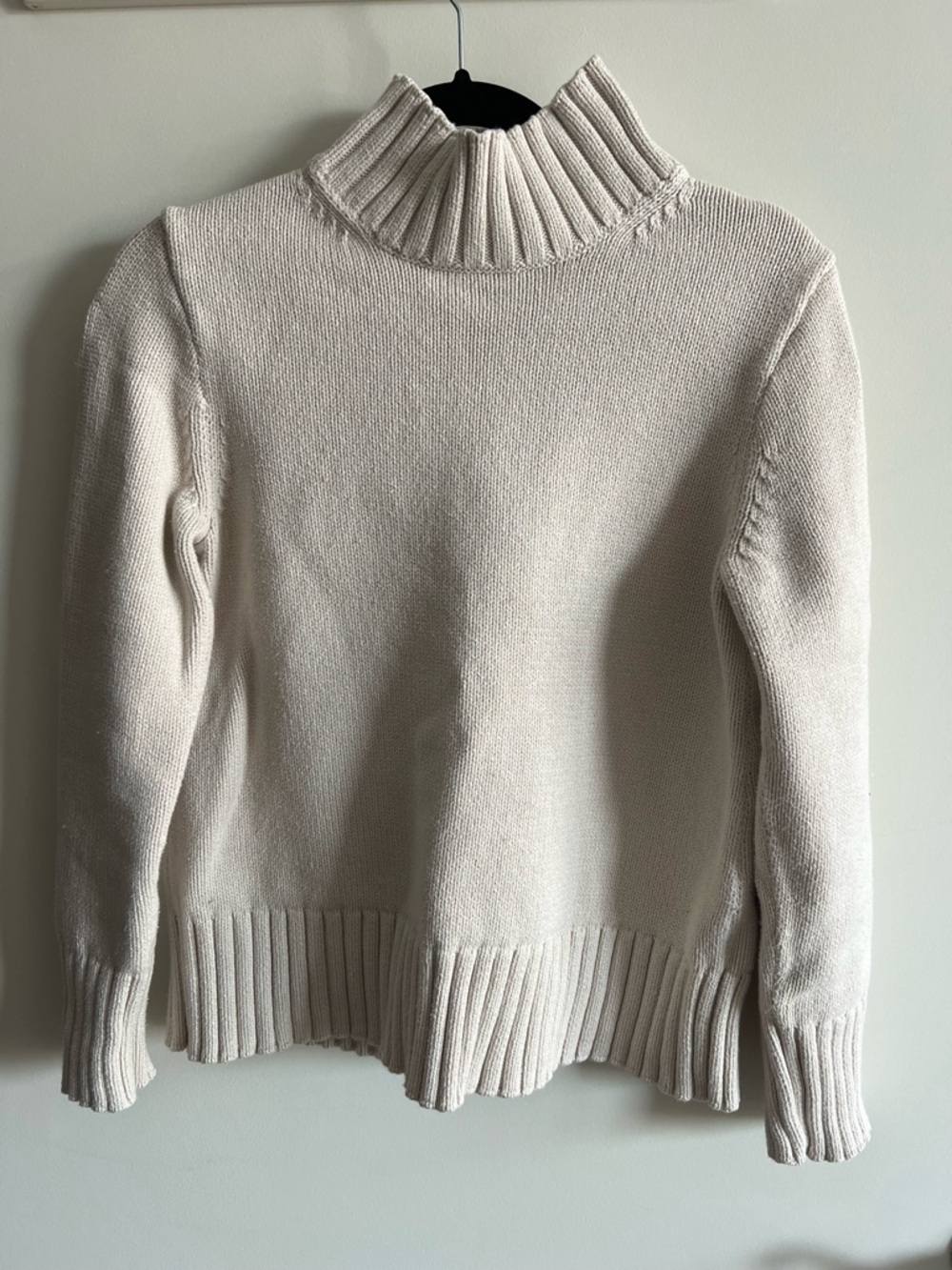 J Crew Cotton Turtleneck sweater
